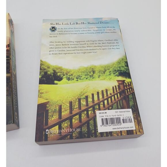 Judith Pella Tracie Peterson Ribbons of Steel 1 & 2 Distant Dreams A Hope Beyond - Picture 5 of 8